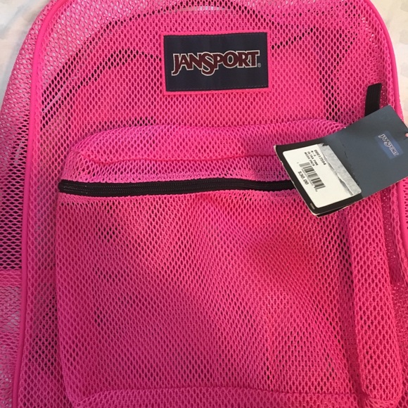 Jansport Handbags - Perfect bright pink backpack